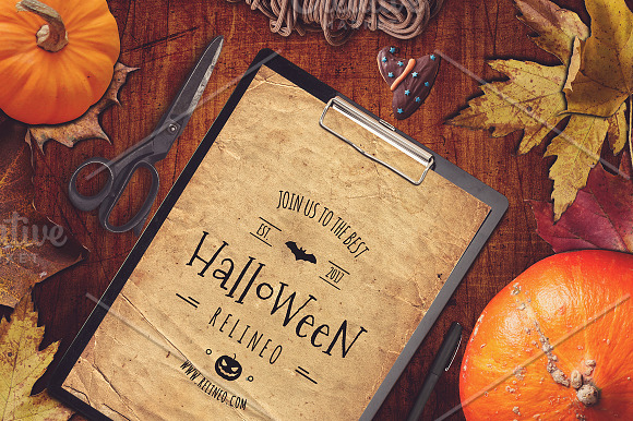 Halloween Mock-up Pack #1 in Product Mockups - product preview 1