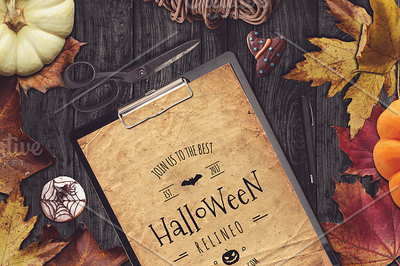 Halloween Mock-up Pack #1 in Product Mockups - product preview 2