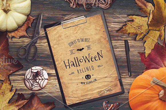 Halloween Mock-up Pack #1 in Product Mockups - product preview 3
