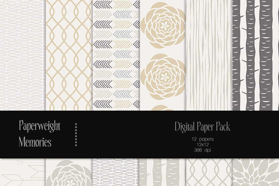 Patterned Paper - Falling Rain in Patterns - product preview 8