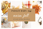 Warm Fall | Styled Stock Bundle