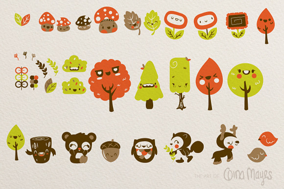 Nature Friends Vector Pack in Illustrations - product preview 2
