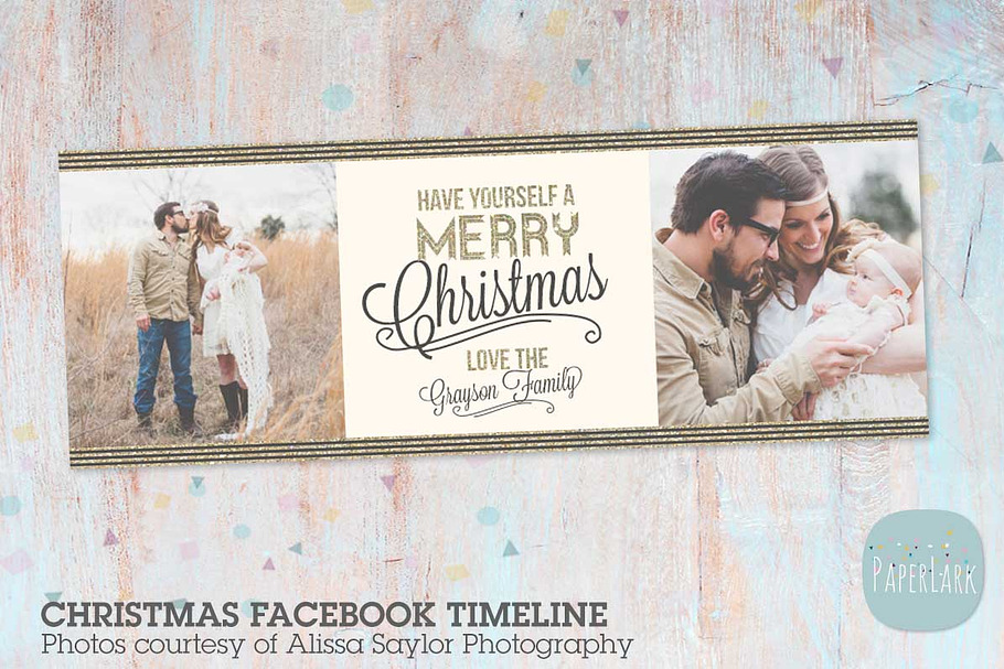 HC016 Christmas Facebook Timeline in Facebook Templates - product preview 8