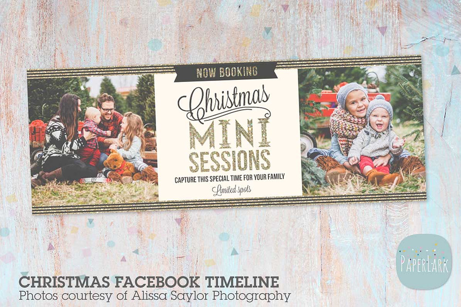 HC008 Christmas Facebook Timeline in Facebook Templates - product preview 8