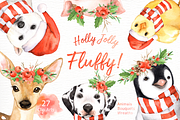 Holly Jolly Fluffy! Christmas Set