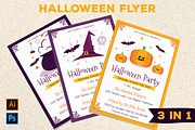 Halloween Party Poster Vol.01