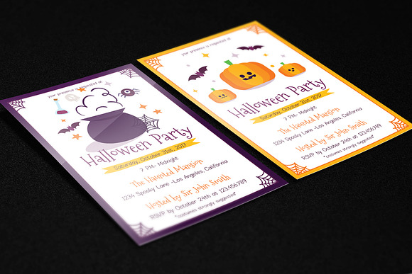 Halloween Party Poster Vol.01 in Flyer Templates - product preview 2