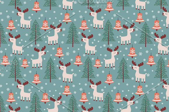 Winter and Christmas patterns in Patterns - product preview 2