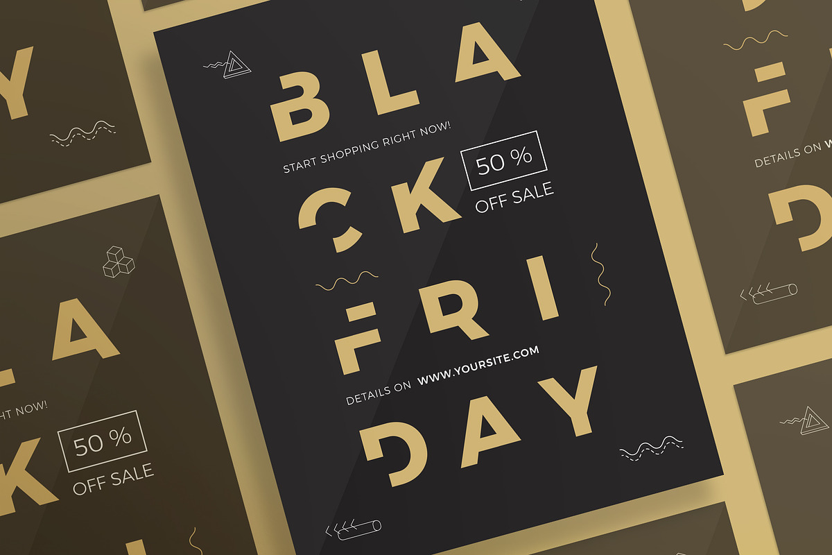 Posters | Black Friday in Flyer Templates - product preview 8