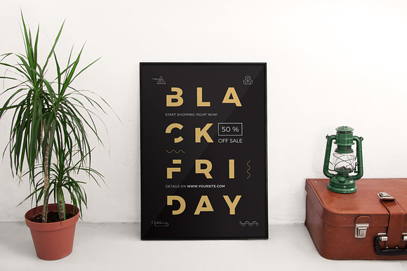 Posters | Black Friday in Flyer Templates - product preview 2