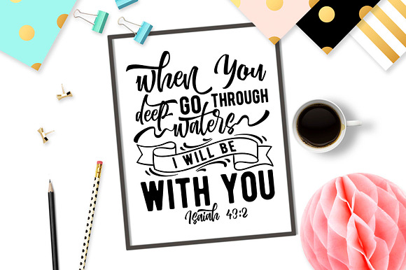 Bible verse svg file SVG DXF PNG EPS in Illustrations - product preview 1