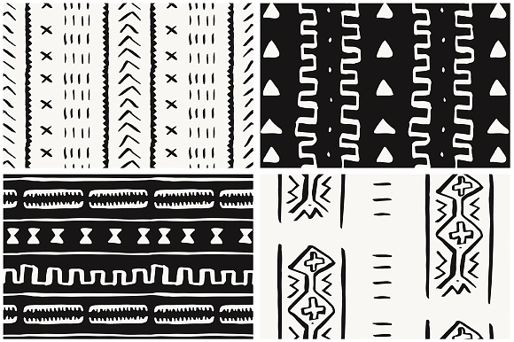 African Mudcloth Patterns in Patterns - product preview 8