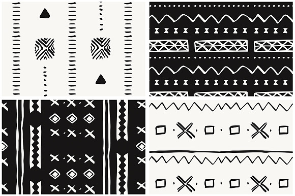 African Mudcloth Patterns in Patterns - product preview 9