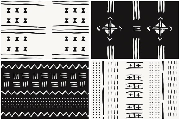 African Mudcloth Patterns in Patterns - product preview 11