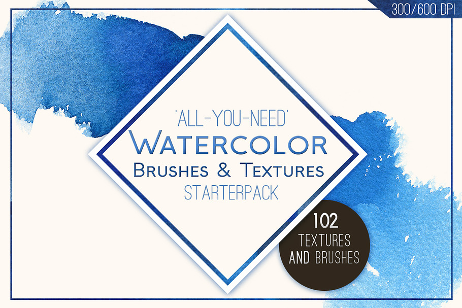 102 Watercolor Goodies! Quick! in Textures - product preview 8