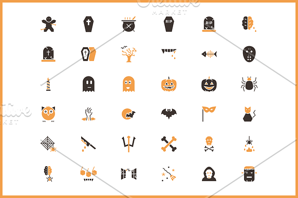 Halloween Icon Bundle in Graphics - product preview 6