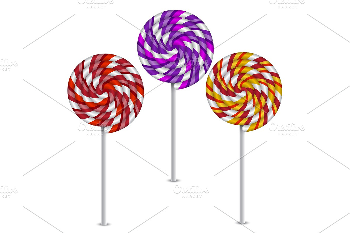 Christmas candies isolated on white in Objects - product preview 8