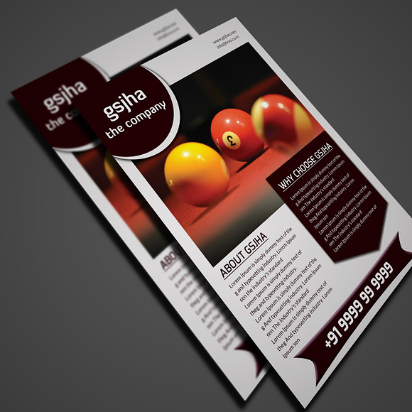 Flyer Mock-up Multipurpose in Print Mockups - product preview 4