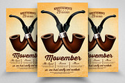 Grow Your Mustache Movember Flyer