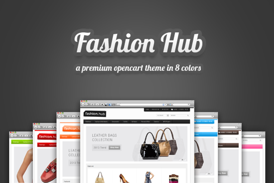 Fashion Hub Premium Opencart Theme in Themes - product preview 8