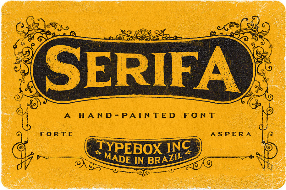 Serifa Typeface in Display Fonts - product preview 8