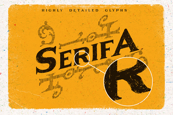Serifa Typeface in Display Fonts - product preview 3