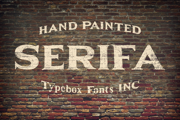 Serifa Typeface in Display Fonts - product preview 6