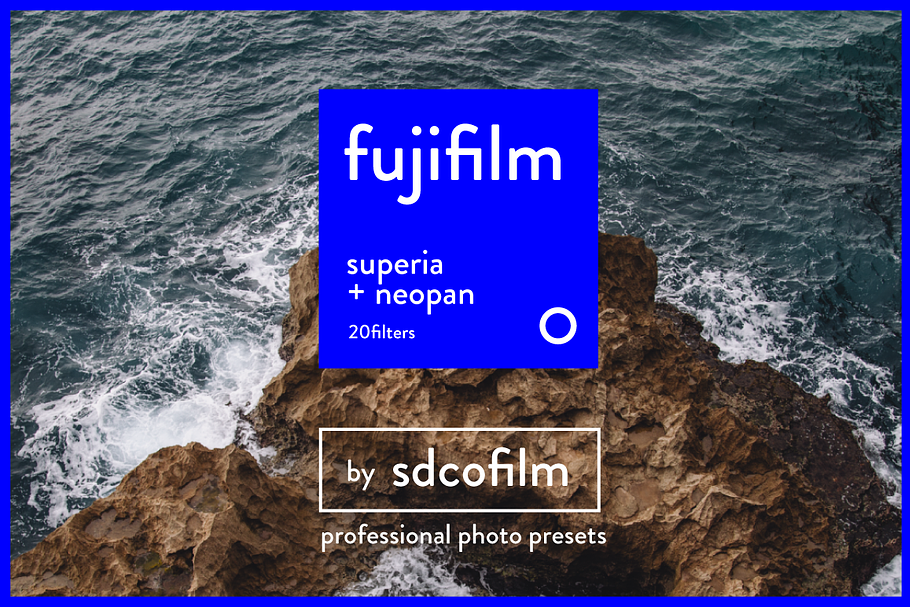 FUJI Neopan & Superia-LR & Photoshop