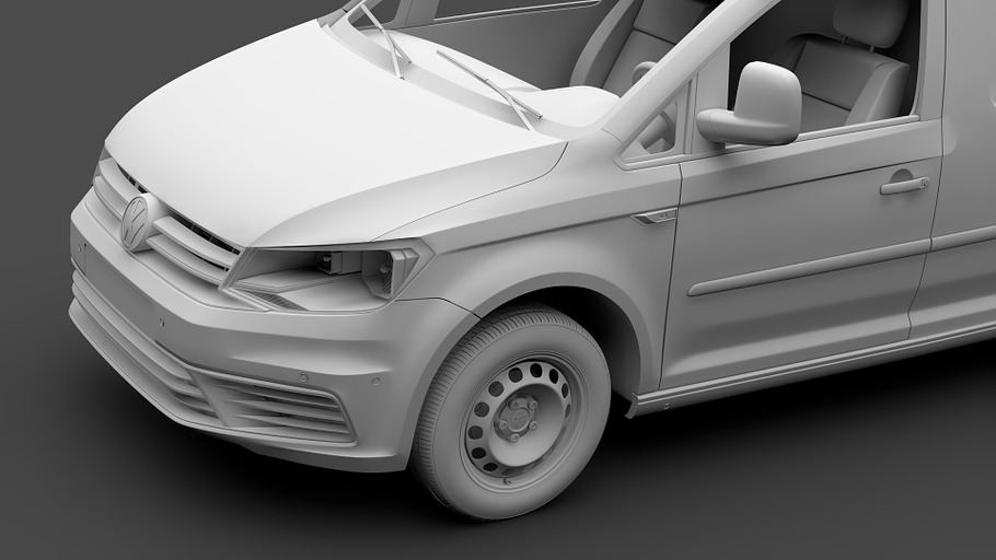 Volkswagen Caddy Panel Van L2 2017 in Vehicles - product preview 12