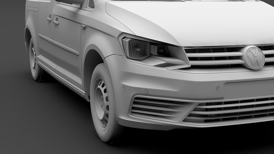 Volkswagen Caddy Panel Van L2 2017 in Vehicles - product preview 17