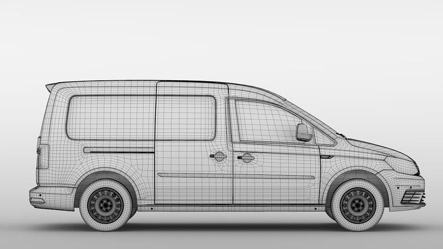 Volkswagen Caddy Panel Van L2 2017 in Vehicles - product preview 18