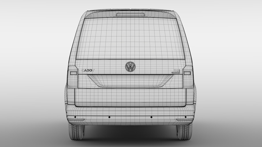 Volkswagen Caddy Panel Van L2 2017 in Vehicles - product preview 19