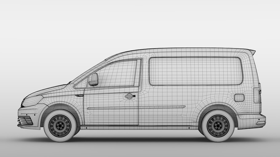Volkswagen Caddy Panel Van L2 2017 in Vehicles - product preview 20