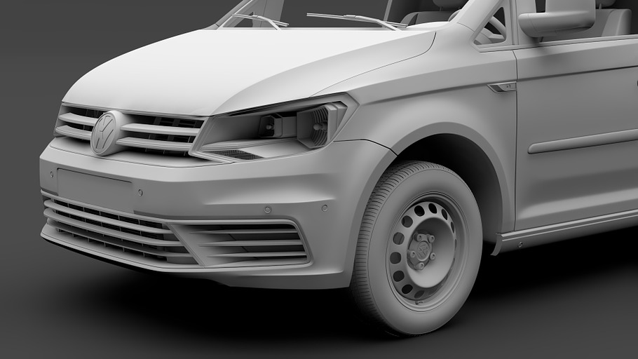 Volkswagen Caddy Panel Van L2 2017 in Vehicles - product preview 29