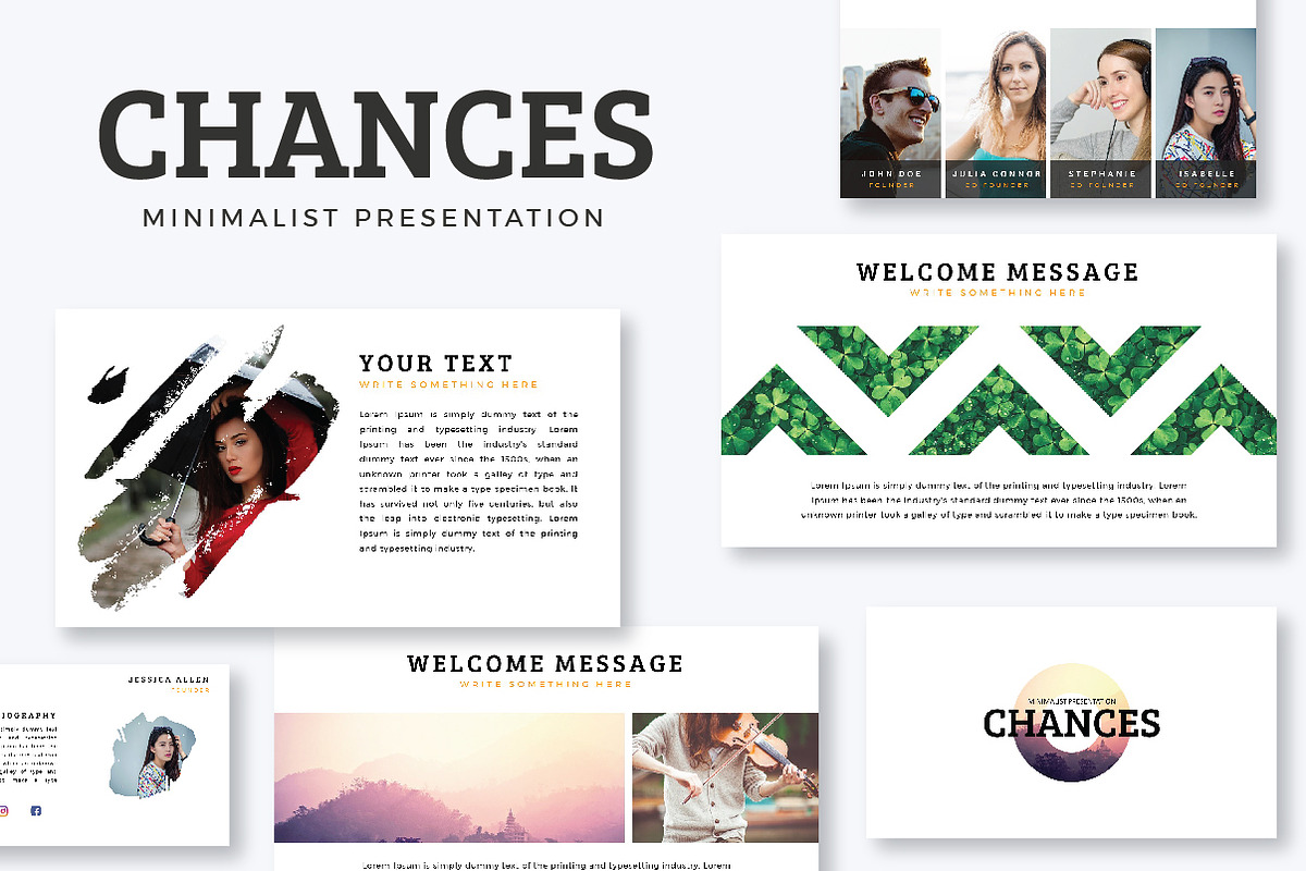 Chances PowerPoint Template in PowerPoint Templates - product preview 8