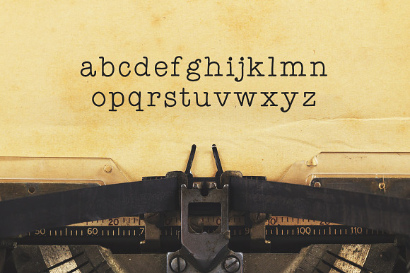 Detective - Typewriter Typeface in Serif Fonts - product preview 2