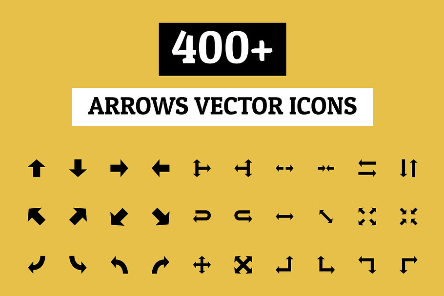 400+ Arrows Vector Icons
