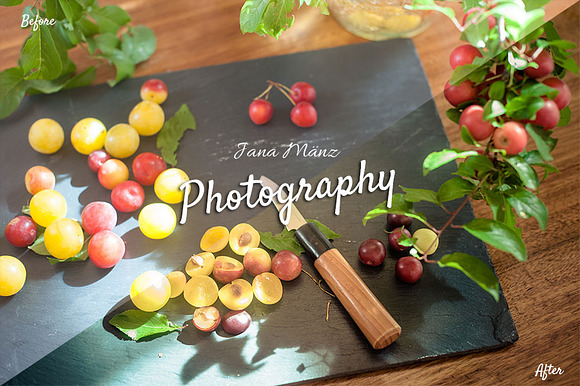 6 LR Presets Vintage Food Photos in Photoshop Plugins - product preview 2