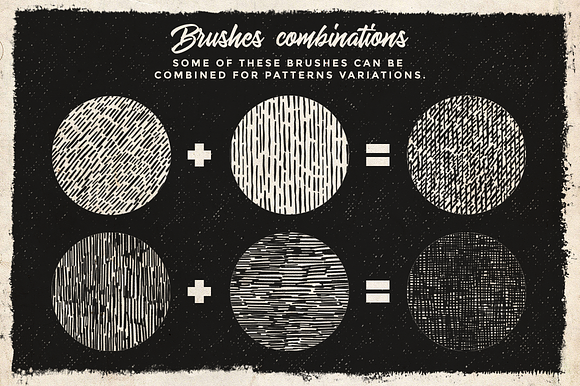 Pattern Procreate brushes in Photoshop Brushes - product preview 3
