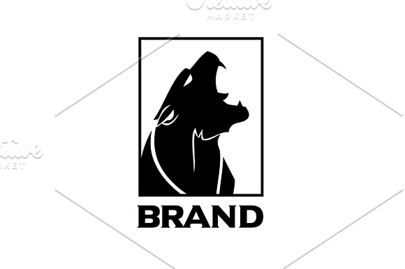 Premium Panther Logo & Mock-Up in Logo Templates - product preview 1