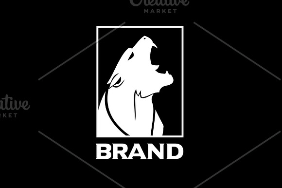 Premium Panther Logo & Mock-Up in Logo Templates - product preview 2