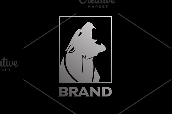 Premium Panther Logo & Mock-Up in Logo Templates - product preview 3