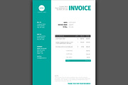 Vector invoice template