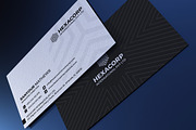 Black &White Corporate Business Card
