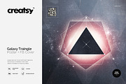 Galaxy Triangle Poster
