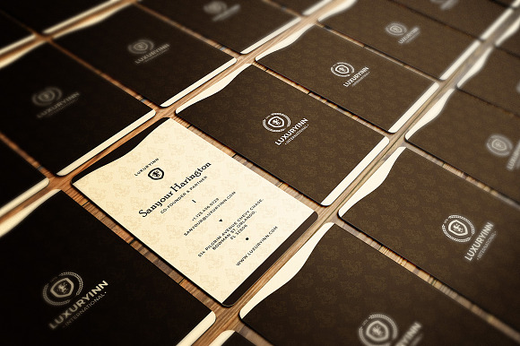 Elegant Luxurious Business Card in Business Card Templates - product preview 2