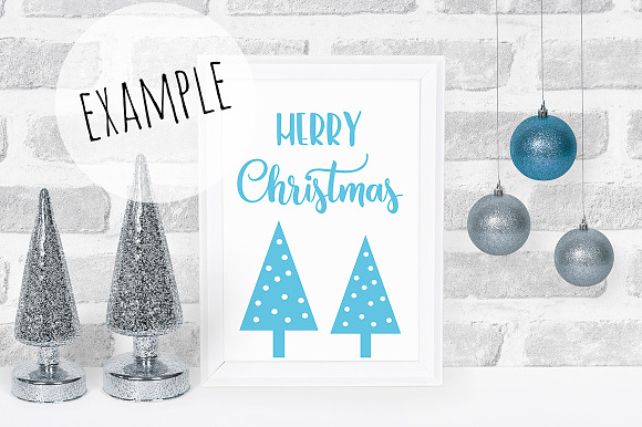 Winter Frame Mockup Photograph in Print Mockups - product preview 1