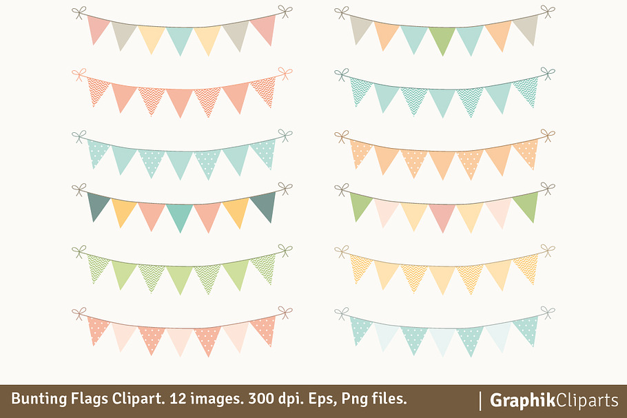Bunting Flags Clipart
