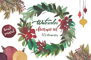 Watercolor Christmas collection!