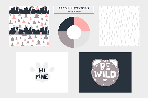 llustrations in Scandinavian style in Illustrations - product preview 9